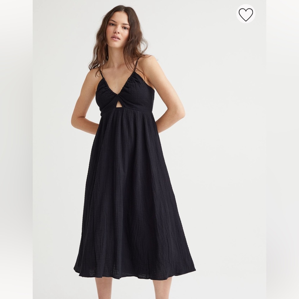 H&M Drawstring Detail Dress NWT